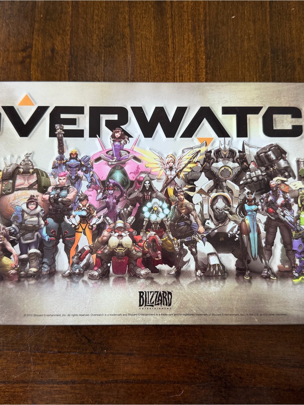 Overwatch License Plate Featuring Full Hero Roster - Blizzard